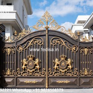 76 Fold Gate Design, Simple Bamboo Gate Design Main Gates-contemporary Gates