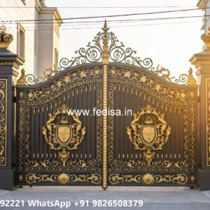 Front Door Entry Gates, Solid Gate Design Main Gates-contemporary Gates