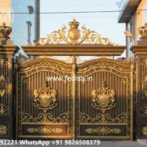 Square Bar Gate Design, Grill Compound Wall Main Gates-contemporary Gates