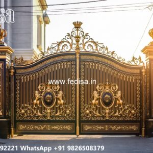 Cnc Cutting Main Gate Design, Modern Simple Gate Design Main Gates-contemporary Gates