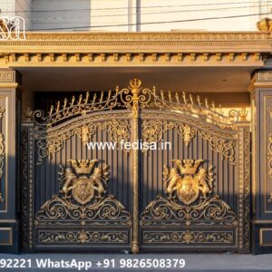 Square Bar Gate Design, Single Door Iron Gate Price Main Gates-contemporary Gates