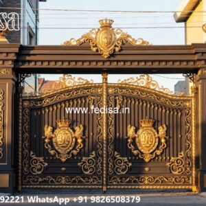 Best Main Gate Design, Sliding Gate Roller Design Main Gates-contemporary Gates