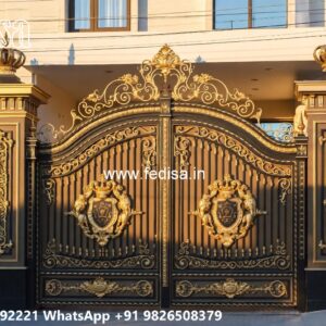 84 Fold Gate Design, Iron Gate Ka Design Main Gates-contemporary Gates