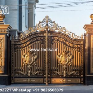 Boundary Wall Grill, Main Gate Iron Door Design Main Gates-contemporary Gates