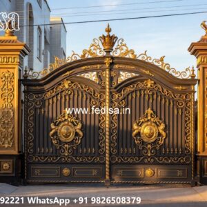 Iron Grill Gate Design, Design Door Gate Main Gates-contemporary Gates