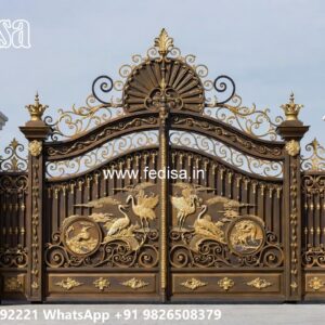 Iron Grill Gate Design, Wooden Sliding Gate Design Main Gates-contemporary Gates