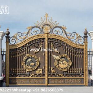 Boundary Wall Grill, Rod Gate Design Main Gates-contemporary Gates