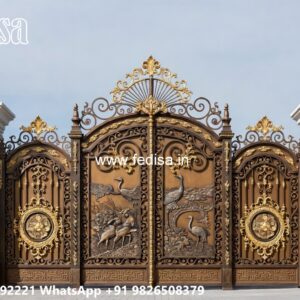 Cnc Cutting Main Gate Design, Bi Fold Gate Design Main Gates-contemporary Gates