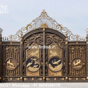 Front Door Entry Gates, Lohe Ka Main Gate Design Main Gates-contemporary Gates