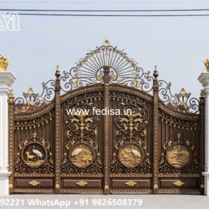 Royal Gate Design, Simple Gate Design Iron Main Gates-contemporary Gates