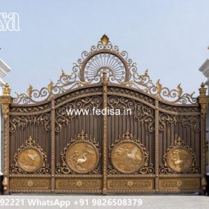 Gate Design Grill, 4 Feet Iron Gate Design Main Gates-contemporary Gates