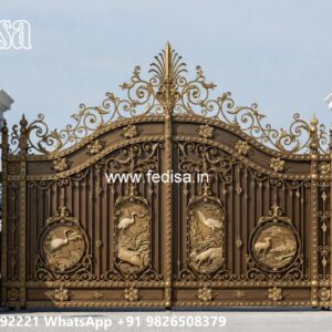 Makan Ka Gate, Modern Iron Gate Design For House Main Gates-contemporary Gates