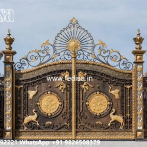 Cnc Cutting Main Gate Design, Metal Gate Door Design Main Gates-contemporary Gates