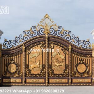 Royal Gate Design, Sliding Gate Simple Design Main Gates-contemporary Gates