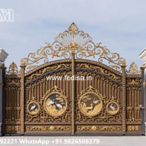 Square Bar Gate Design, Design Of Main Gate In Iron Main Gates-contemporary Gates