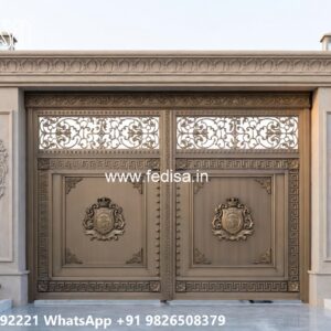 93 Fold Gate Design, Steel Gate Sheet Design Main Gates-contemporary Gates