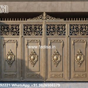 Cnc Cutting Main Gate Design, Fancy Iron Gate Design Main Gates-contemporary Gates