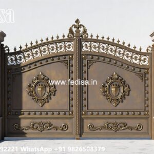 Makan Ka Gate, Grill Gate Design Simple Main Gates-contemporary Gates