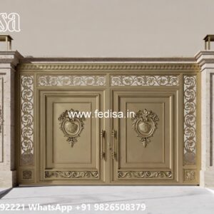 Square Bar Gate Design, Main Gate Design Loha Main Gates-contemporary Gates