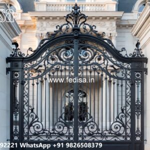 Makan Ka Gate, Steel Gate Design 4 Feet Main Gates-contemporary Gates
