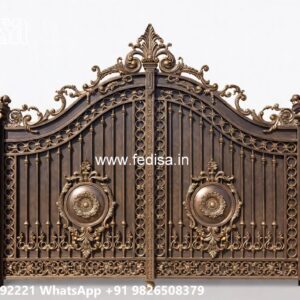 Iron Grill Gate Design, Baramda Gate Design Main Gates-contemporary Gates