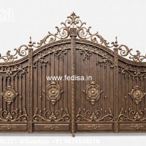 Iron Grill Gate Design, Design Ke Gate Main Gates-contemporary Gates