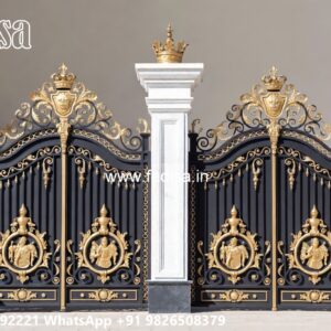 Makan Ka Gate, Gate Design For Farmhouse Main Gates-contemporary Gates