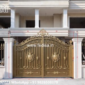 Square Bar Gate Design, Boundary Design Gate Main Gates-contemporary Gates