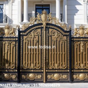 Royal Gate Design, Compound Wall Design With Gate Main Gate Enterprises | Custom Gates & Fencing