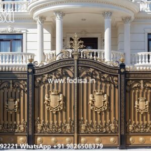 Iron Grill Gate Design, Iron Gate Pipe Design Main Gate Enterprises | Custom Gates & Fencing
