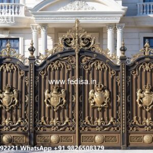 Boundary Wall Grill, Simple Compound Gate Design Main Gate Enterprises | Custom Gates & Fencing