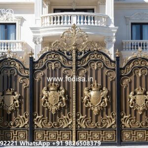 Iron Grill Gate Design, Pipe Ke Gate Ke Design Main Gate Enterprises | Custom Gates & Fencing