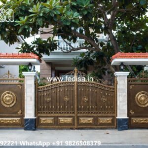 Iron Grill Gate Design, Mid Century Modern Fences And Gates Main Gate Enterprises | Custom Gates & Fencing