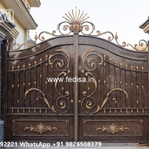 117 Fold Gate Design, Maharaja Grill Gate Main Gate Enterprises | Custom Gates & Fencing