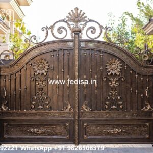 Iron Grill Gate Design, Main Gate Design Laser Cutting Main Gate Enterprises | Custom Gates & Fencing