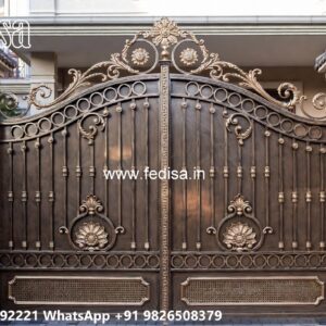 Boundary Wall Grill, Laser Cutting Sheet Gate Design Main Gate Enterprises | Custom Gates & Fencing