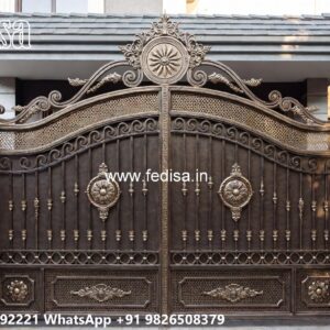 Boundary Wall Grill, Main Iron Gate Colour Main Gate Enterprises | Custom Gates & Fencing