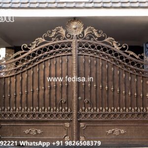 Front Door Entry Gates, Farm House Main Gate Main Gate Enterprises | Custom Gates & Fencing