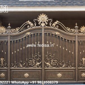 Square Bar Gate Design, Gate Design With Boundary Wall Main Gate Enterprises | Custom Gates & Fencing