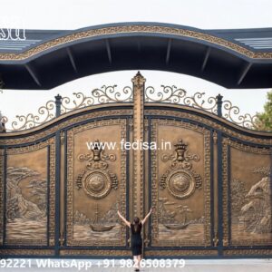 Boundary Wall Grill, Main Gate Design 2026 Sliding Main Gate Enterprises | Custom Gates & Fencing