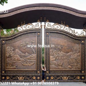 Front Door Entry Gates, Stainless Steel Grill Gate Design Main Gate Enterprises | Custom Gates & Fencing