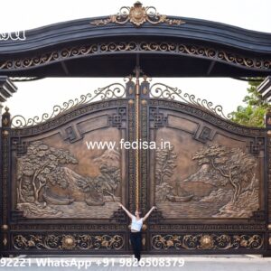Royal Gate Design, Lightweight Steel Gate Design Main Gate Enterprises | Custom Gates & Fencing