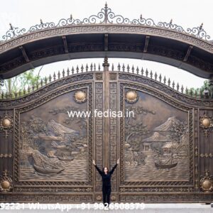 Cnc Cutting Main Gate Design, Normal House Gate Design Main Gate Enterprises | Custom Gates & Fencing