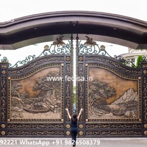 Square Bar Gate Design, Simple Design Gate Grill Main Gate Enterprises | Custom Gates & Fencing