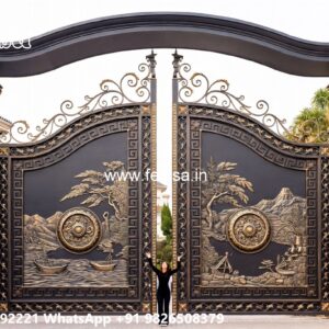 Boundary Wall Grill, Gate Ki Designing Main Gate Enterprises | Custom Gates & Fencing