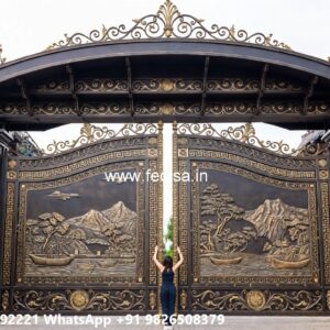 Gate Design Grill, Design Of Steel Gate Of House Main Gate Enterprises | Custom Gates & Fencing