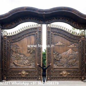 Royal Gate Design, Iron Entrance Gate Design Main Gate Enterprises | Custom Gates & Fencing