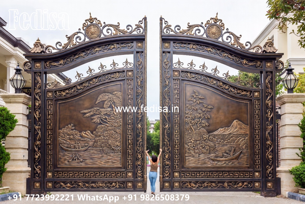 Gate Design Grill, Farm Gate Designs Metal Main Gate Enterprises | Custom Gates & Fencing