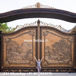 Royal Gate Design, Beautiful Steel Gate Design Main Gate Enterprises | Custom Gates & Fencing