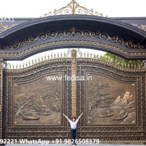 Square Bar Gate Design, Upper Gate Design Main Gate Enterprises | Custom Gates & Fencing